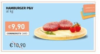 HAMBURGER P&V al kg