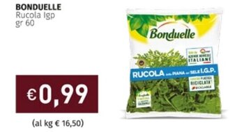 Prezzemolo e Vitale BONDUELLE Rucola Igp gr 60 offerta