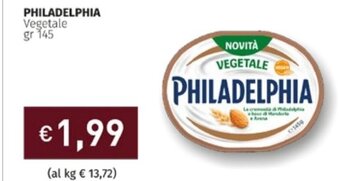 Prezzemolo e Vitale PHILADELPHIA Vegetale gr 145 offerta
