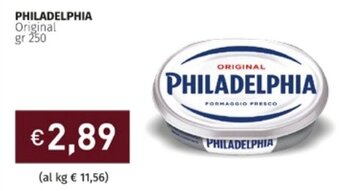 Prezzemolo e Vitale PHILADELPHIA Original gr 250 offerta