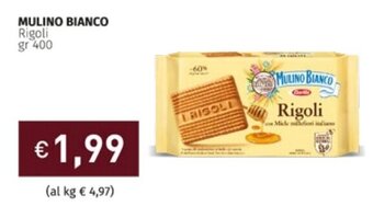 Prezzemolo e Vitale MULINO BIANCO Rigoli gr 400 offerta