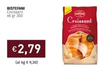 BISTEFANI Croissant x6 gr 300