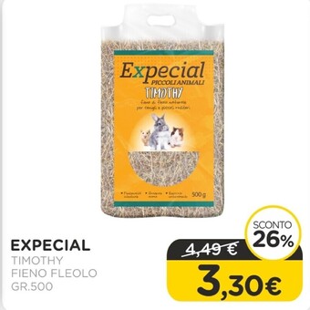 Expecial - timothy / fieno fleolo / gr.500