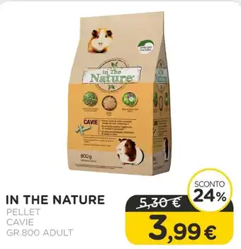 Arcaplanet In the nature pellet / cavie / gr.800 adult offerta