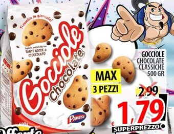 GOCCIOLE CHOCOLATE CLASSICHE 500 GR