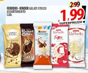 FERRERO-KINDER GELATI STECCO ASSORTIMENTO