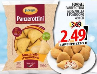 Il Genio Supermercato FLORIGEL PANZEROTTINI MOZZARELLA E POMODORO 450 gr offerta