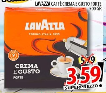 LAVAZZA CAFFÈ CREMA E GUSTO FORTE 500 GR