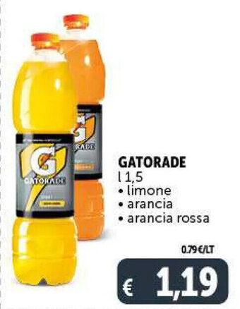 Deco Supermercati GATORADE l 1,5 offerta