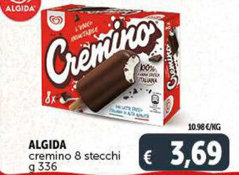 Deco Supermercati ALGIDA cremino 8 stecchi g 336 offerta