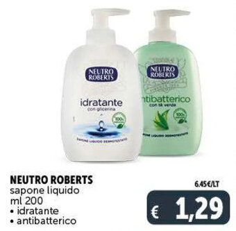 NEUTRO ROBERTS sapone liquido ml 200