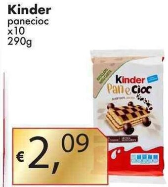 Kinder panecioc x10 290g