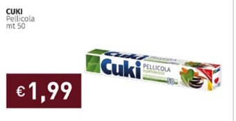 Prezzemolo e Vitale CUKI Pellicola mt 50 offerta
