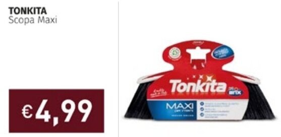 Prezzemolo e Vitale TONKITA Scopa Maxi offerta