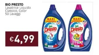 BIO PRESTO Lavatrice Liquido Classico, Color 50 Lavaggi