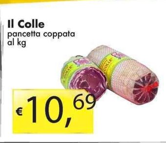 Sugros Il Colle pancetta coppata al kg offerta