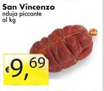 San Vincenzo nduja piccante al kg