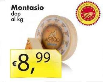 Montasio dop al kg