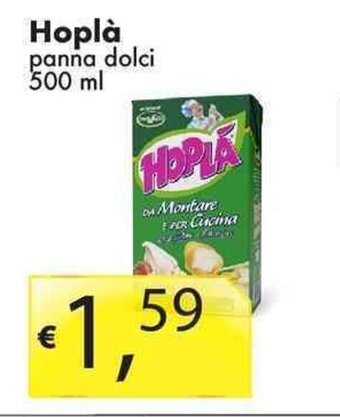 Sugros Hoplà panna dolci 500 ml offerta