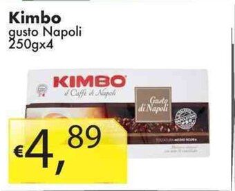 Sugros Kimbo gusto Napoli 250gx4 offerta