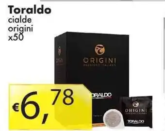 Sugros Toraldo cialde origini x50 offerta