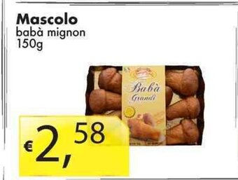 Mascolo babà mignon 150g