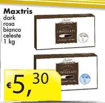 Sugros Maxtris dark rosa bianco celeste 1 kg offerta
