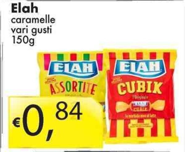 Sugros Elah caramelle vari gusti 150g offerta