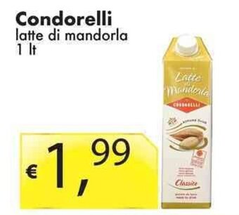 Condorelli latte di mandorla 1 lt