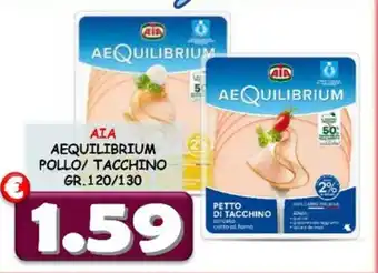AIA AEQUILIBRIUM POLLO/ TACCHINO GR.120/130
