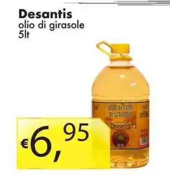 Desantis olio di girasole 5 lt