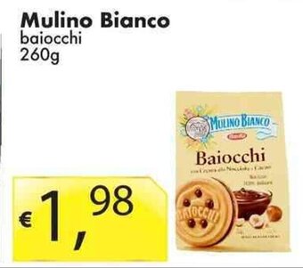 Sugros Mulino Bianco baiocchi 260g offerta
