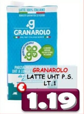 GRANAROLO LATTE UHT P.S. LT. 1