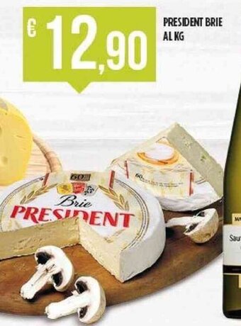 Supermercato Pollio PRESIDENT BRIE AL KG offerta