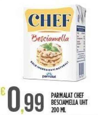 Supermercato Pollio PARMALAT CHEF BESCIAMELLA UHT 200 ML offerta