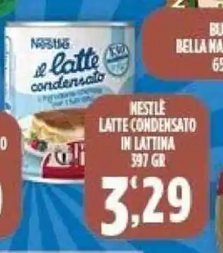 Supermercato Pollio NESTLE LATTE CONDENSATO IN LATTINA 397 GR offerta