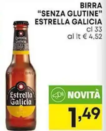 Estrella "SENZA GLUTINE" ESTRELLA GALICIA cl 33