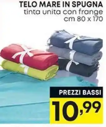 Pam TELO MARE IN SPUGNA cm 80 x 170 offerta