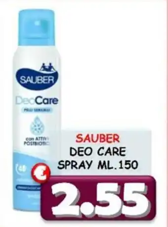 SAUBER DEO CARE SPRAY ML.150
