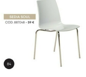 Conforama Soul Sedia offerta