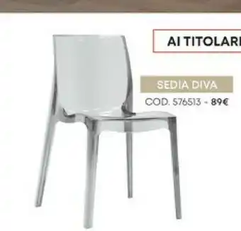 Conforama Diva Sedia offerta