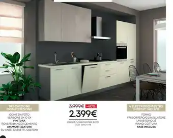 Indesit 4 Elettrodomestici Inclusi