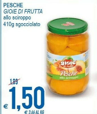 MD Discount Gioie Di Frutta - Pesche Allo Sciroppo offerta