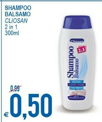 MD Discount Cliosan Shampoo Balsamo offerta
