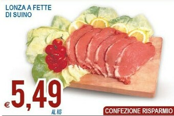 MD Discount Lonza A Fette Di Suino offerta