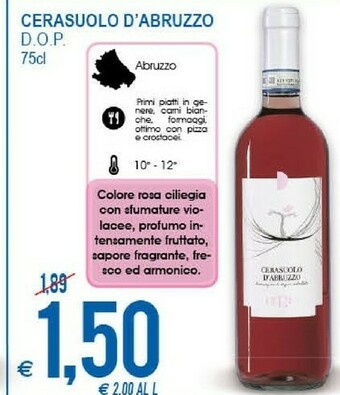 MD Discount Cerasuolo D'Abruzzo DOP offerta