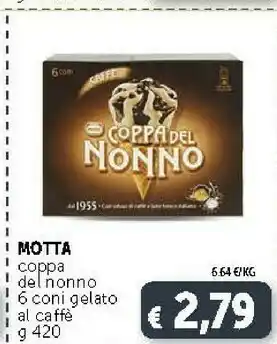 Deco Supermercati Motta Coppa Del Nonno Al Caffe offerta