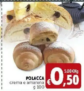 Deco Supermercati Polacca Crema E Amarena 100 G offerta