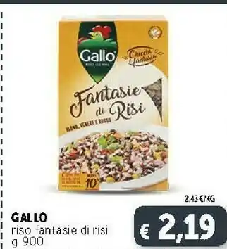 Deco Supermercati Gallo Riso Fantasie E Di Risi offerta