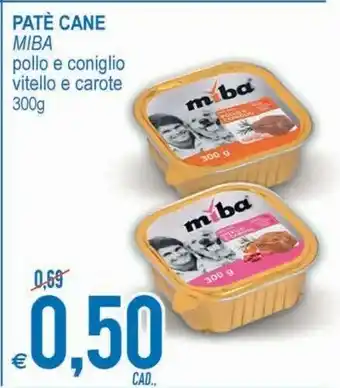 MD Discount Miba Pate Cane Pollo E Coniglio offerta